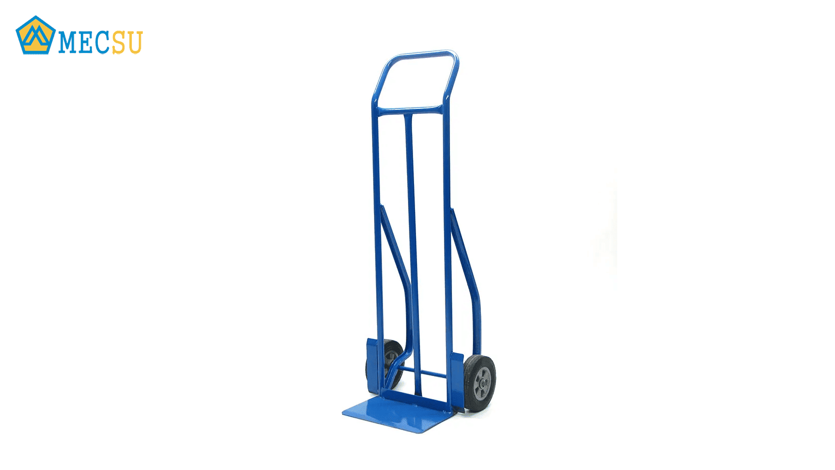 Xe đẩy hàng 2 bánh phù hợp khi chở các kiện hàng, thùng carton có khối lượng vừa phải